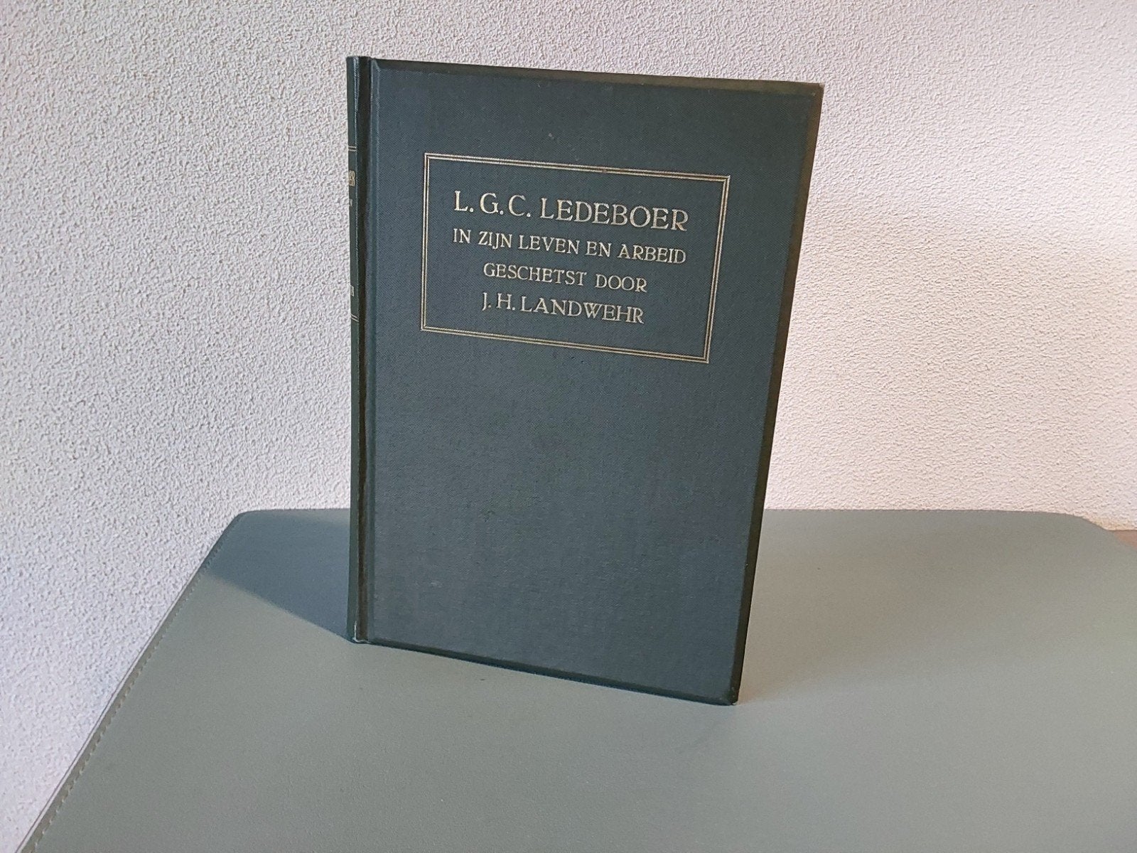 L.C.G. Ledeboer in zijn leven en arbeid geschetst, Gelezen, Christendom | Protestants, Ophalen of Verzenden, J.H. Landwehr