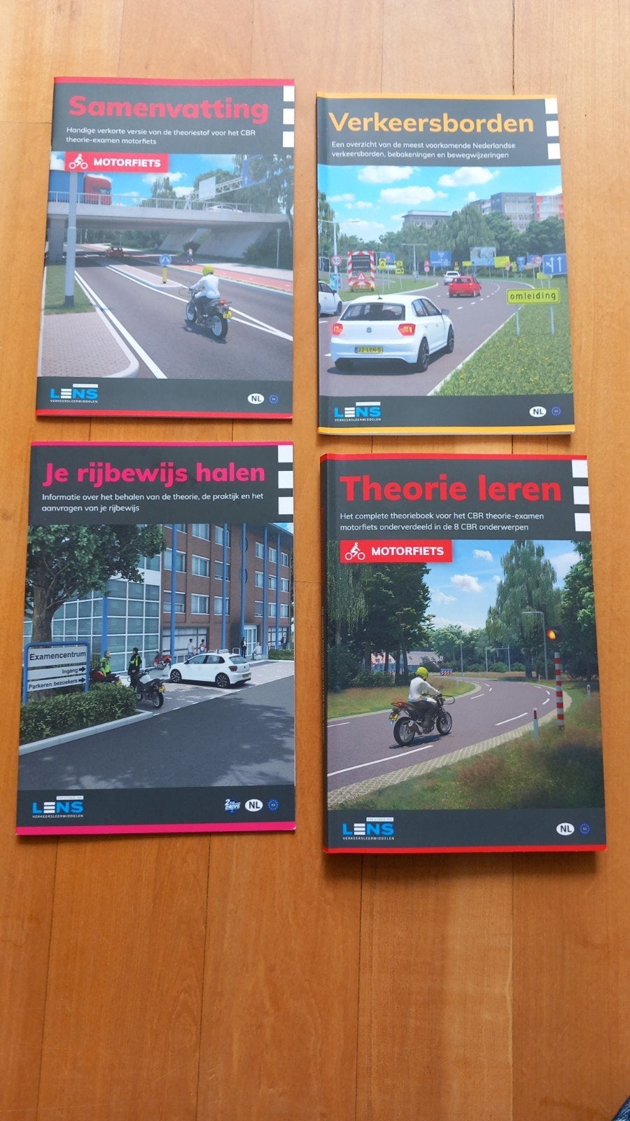 Theorie motor cursus 'Lens Verkeersmiddelen', Ophalen, Alpha, Gelezen, Niet van toepassing