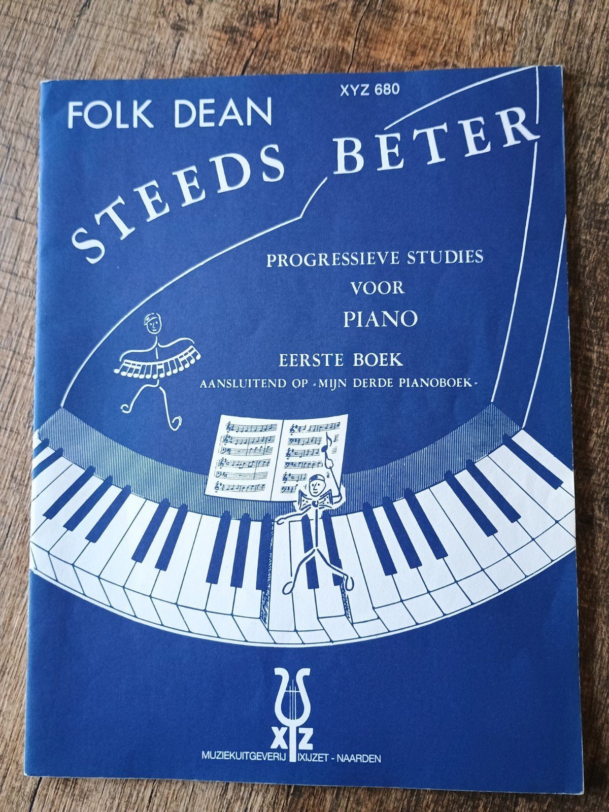 Folk Dean Steeds Beter - Deel 1 - Piano, Gebruikt, Les of Cursus, Ophalen of Verzenden, Piano