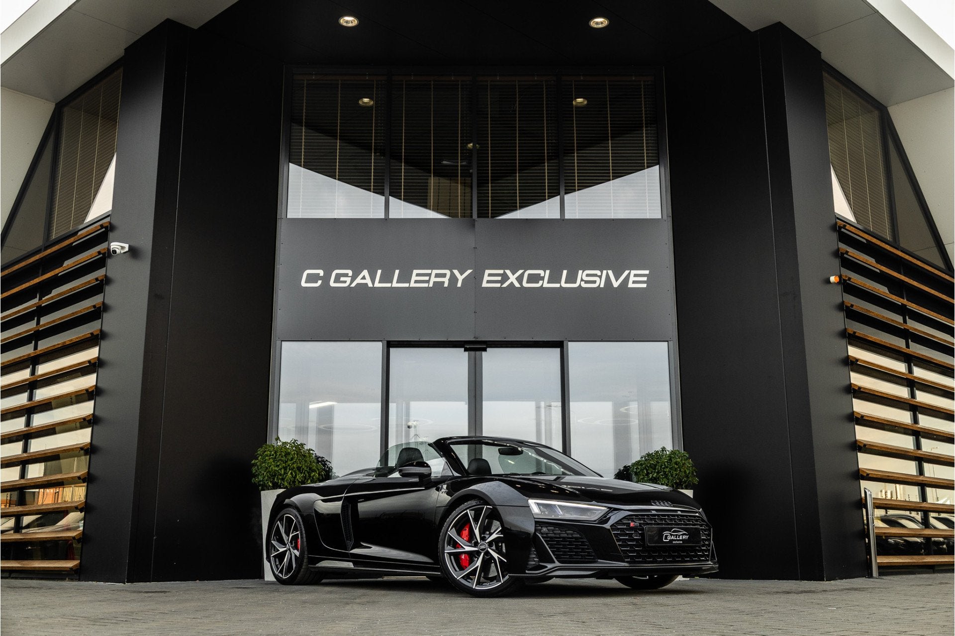 Audi R8 Spyder 5.2 performance quattro - Keramisch | B&O | C, Auto's, Audi, Gebruikt, 5204 cc, Cabriolet, Zwart