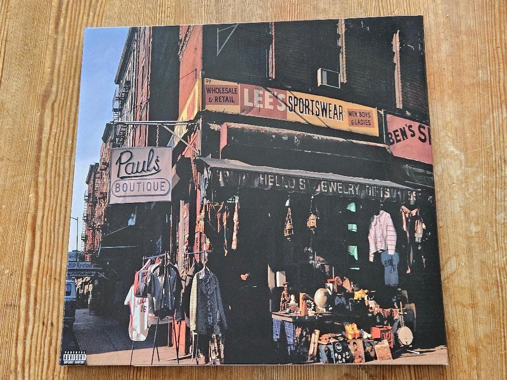 Beastie Boys = Paul's Boutique vinyl, Fotohoes, Ophalen of Verzenden, Zo goed als nieuw, 12 inch