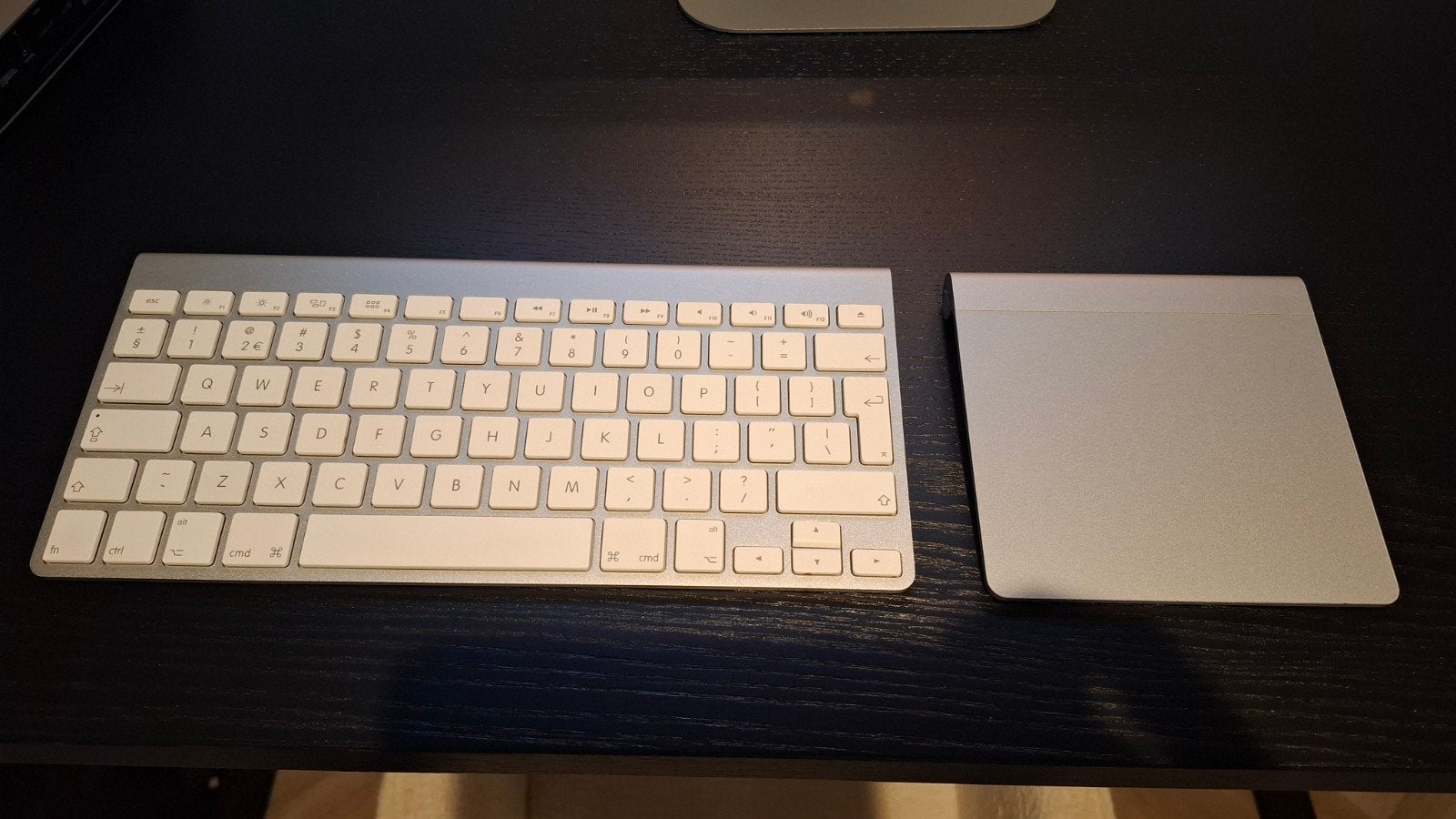 Apple draadloos toetsenbord en Magic trackpad, Computers en Software, Ophalen, Gebruikt, Draadloos, Apple