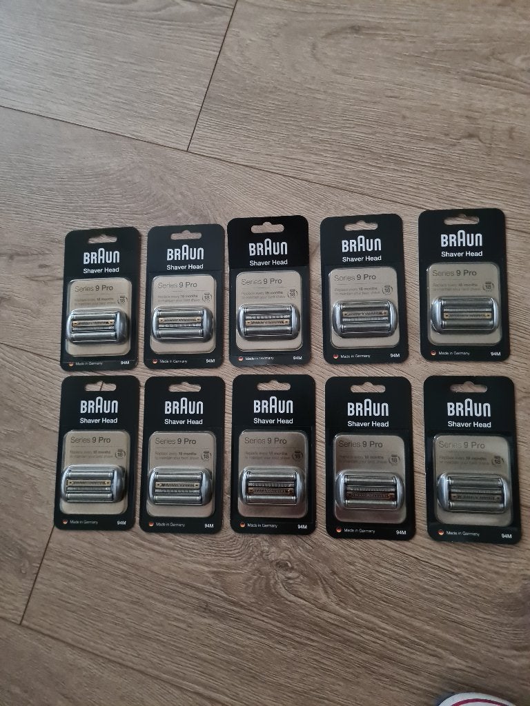 7 NIEUWE Braun Series 9 Pro Scheerhoofd 94M, Ophalen of Verzenden, Nieuw, Haarverzorger of -hersteller