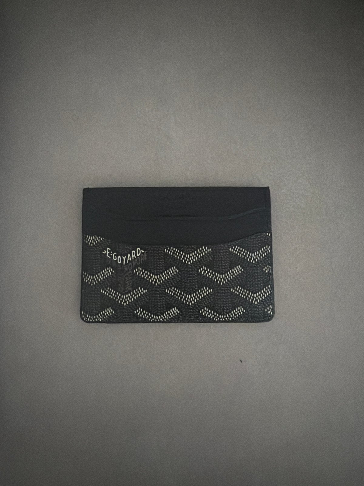 Goyard Saint Sulpice Kaarthouder Zwart, Ophalen of Verzenden, Nieuw, Zwart, Overige merken