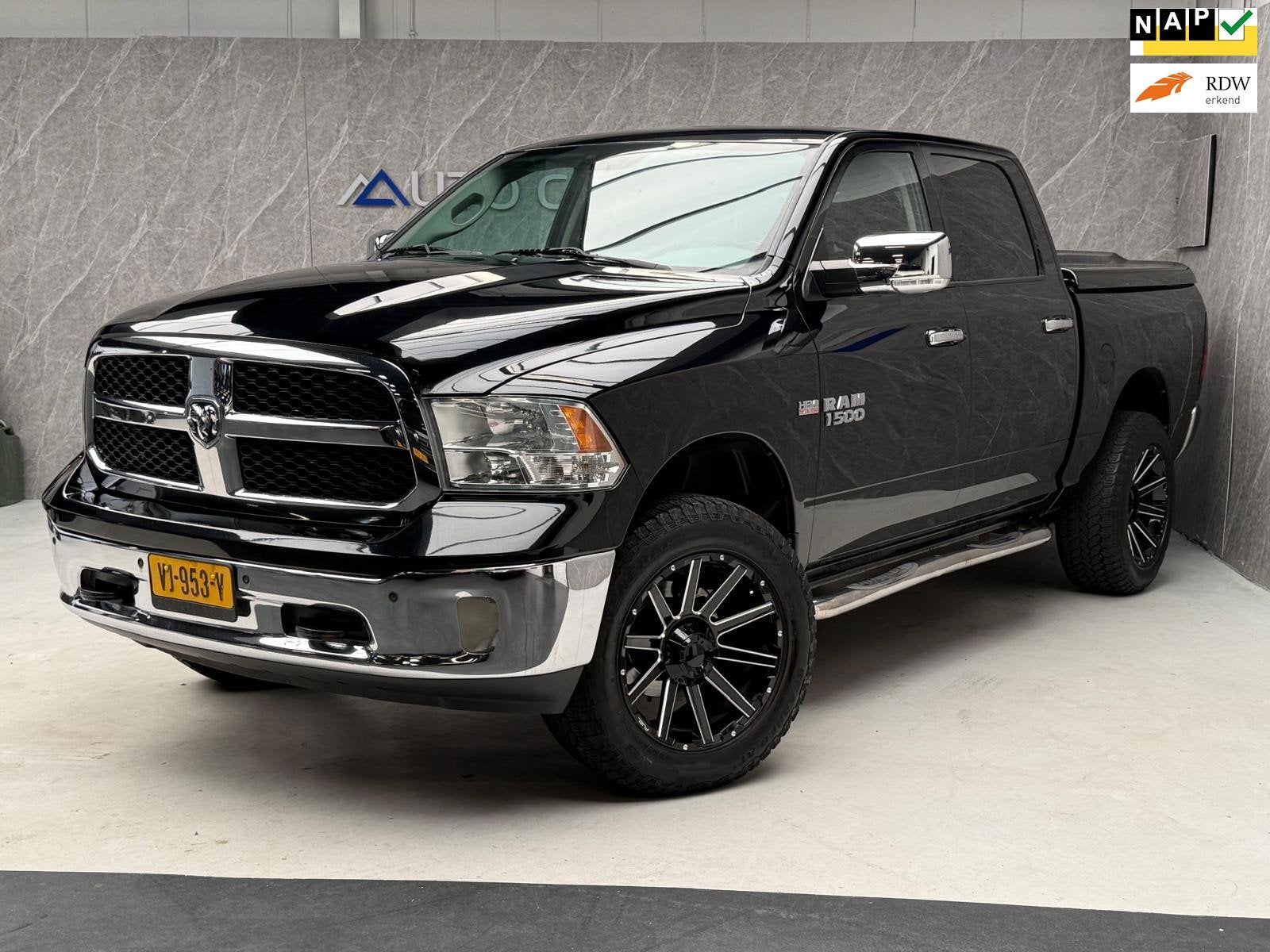 Dodge Ram 1500 3.6 V6 Quad Cab 6'4 LPG 4x4 / NAP / MARGE / N, Auto's, Automaat, Achterwielaandrijving, Gebruikt, Zwart