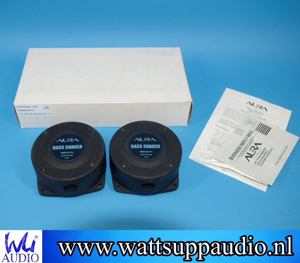 Aura AST-1F-4 Bass Shaker (set van 2 voor maar 45 euro)