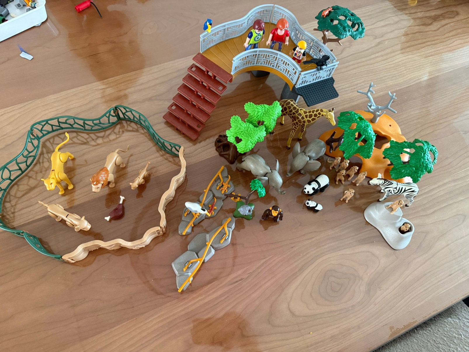 Dierentuin playmobil, Ophalen of Verzenden, Zo goed als nieuw, Complete set