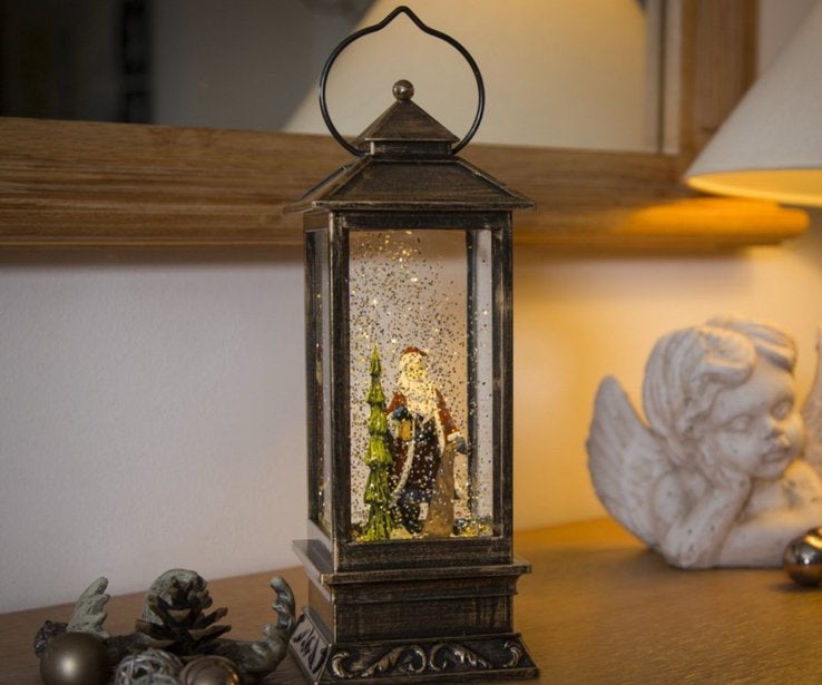 Konstsmide Kerstdecoratie 1 lamps LED sneeuwlantaarn, Ophalen of Verzenden, ., ., .