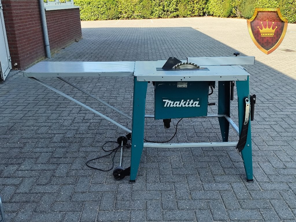 Makita 2712 Bouwtafelzaag 315mm 2000W, Ophalen, Gebruikt, Cirkelzaag, 70 mm of meer