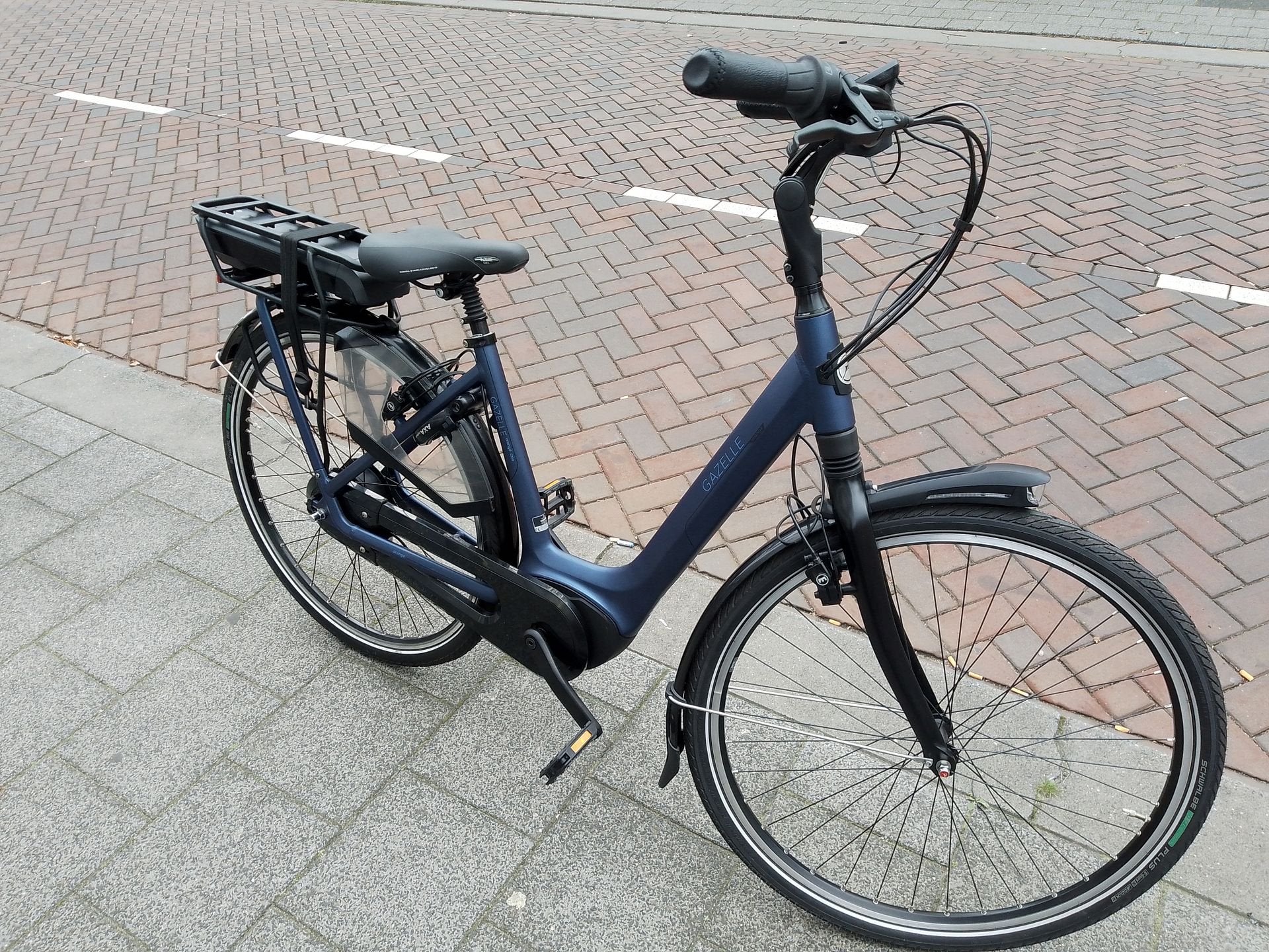 Gazelle Orange C310 d49 elektrische fiets Bosch Enviolo zgan, -, -, Zo goed als nieuw, -