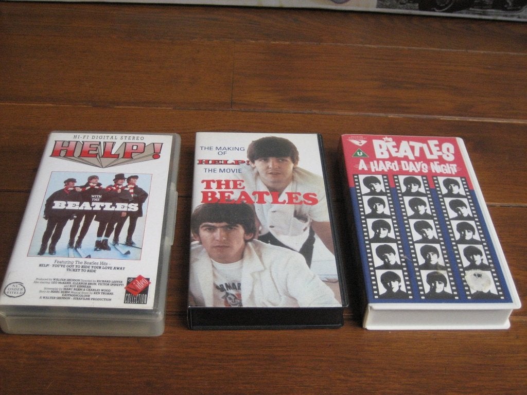 The beatles films 3x, Ophalen of Verzenden