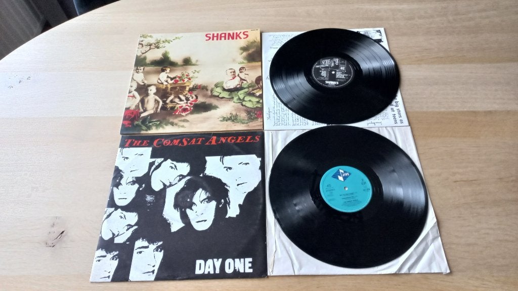 comsat angels + shanks, LP, Ophalen of Verzenden, Zo goed als nieuw, Alternative Rock