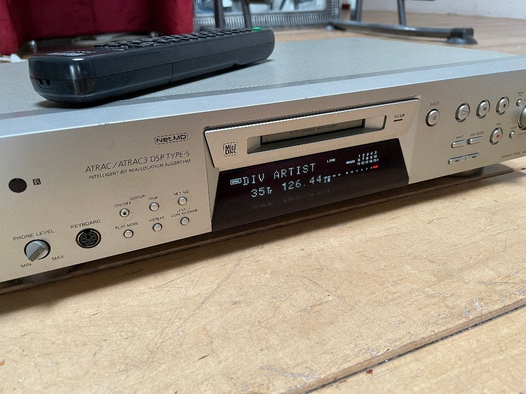 Sony MDS-JE780 | NetMD | MDLP, Ophalen of Verzenden, Enkel, Sony
