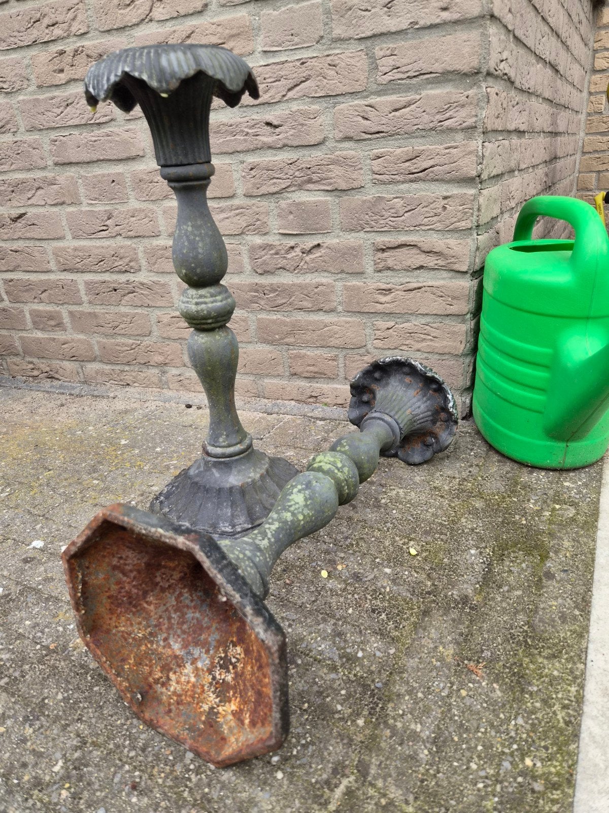 Buitenkandelaars, Tuin en Terras, Ophalen, Gietijzer, Overige typen