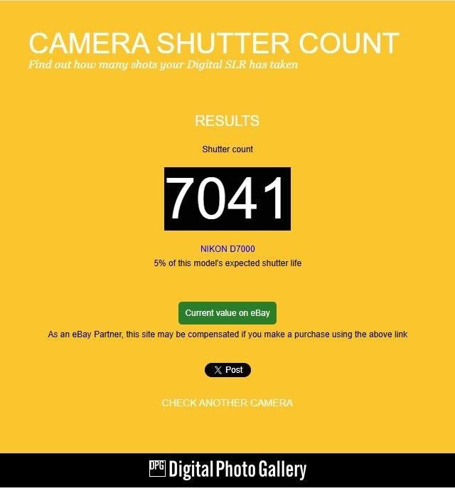 Nikon D7000 – 7041 clicks, Spiegelreflex, Nikon, Ophalen of Verzenden, Zo goed als nieuw