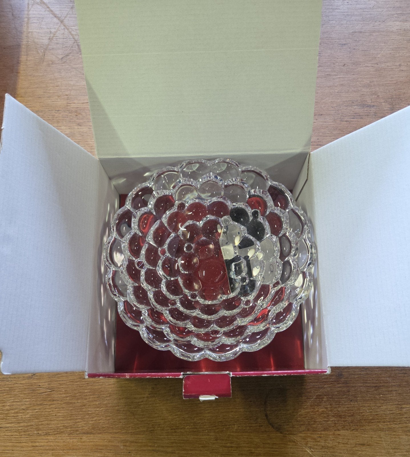 Orrefors Raspberry kom, Ophalen of Verzenden