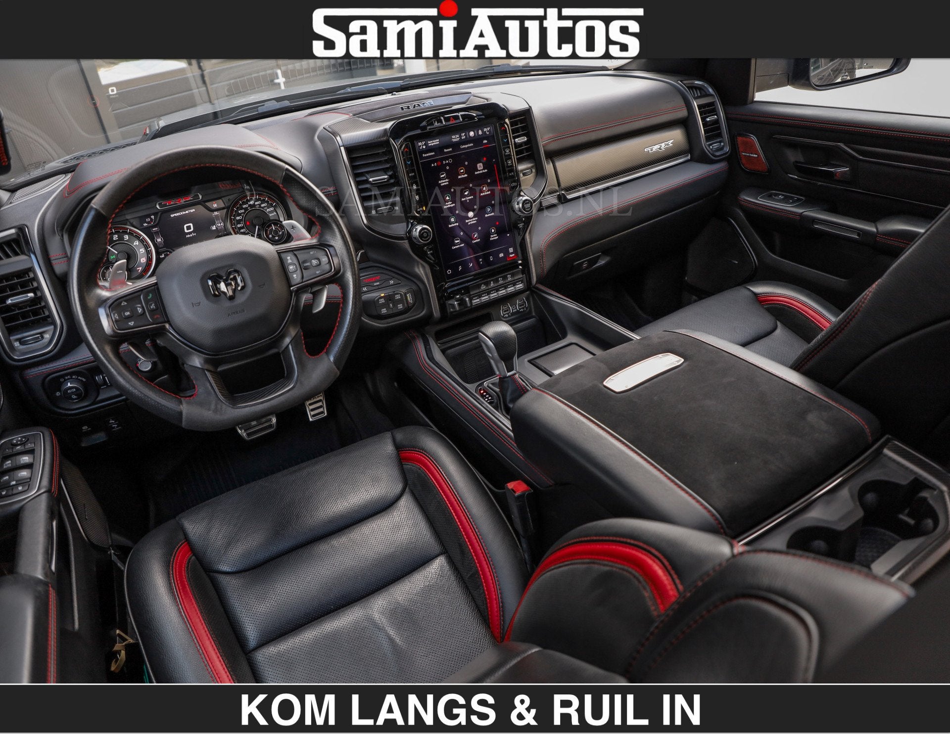 Dodge Ram TRX HELLCAT 712 PK 6.2 V8 | BOM VOL | GRANITE MET, Auto's, Automaat, Dealer onderhouden, Gebruikt, Met garantie (alle)