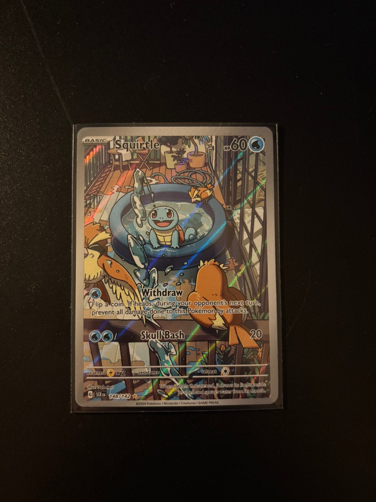 Squirtle stellar crown, Hobby en Vrije tijd, Verzamelkaartspellen | Pokémon, Ophalen of Verzenden, Zo goed als nieuw
