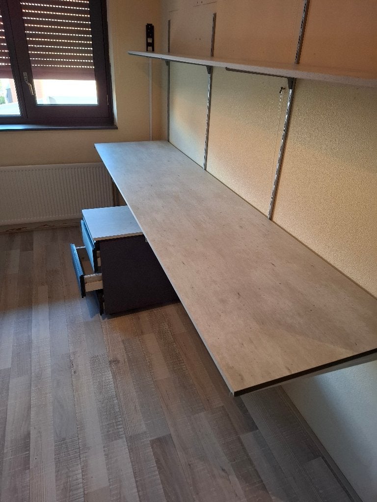 Bureau, Ophalen, Opbergruimte, Zo goed als nieuw