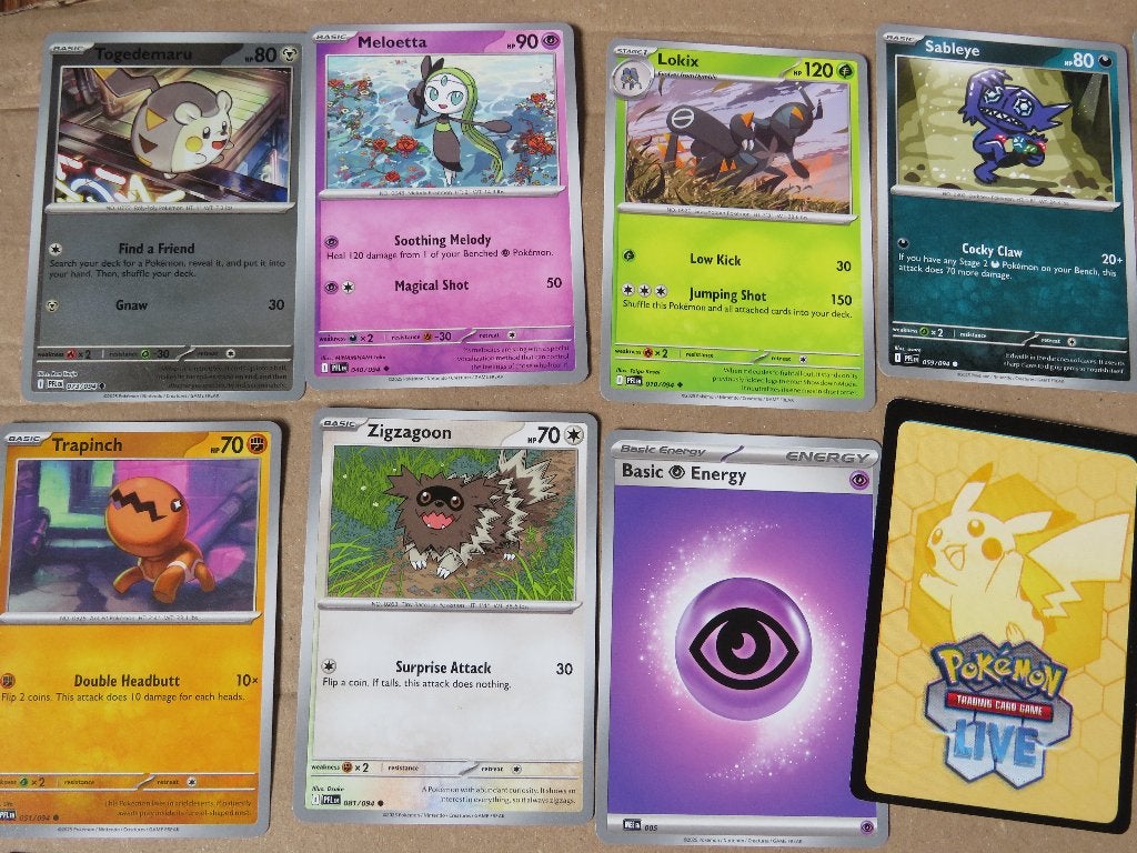 zo'n 40 pokemon kaarten uit de serie 94 phantasmail flames, Ophalen of Verzenden, Gebruikt, Meerdere kaarten