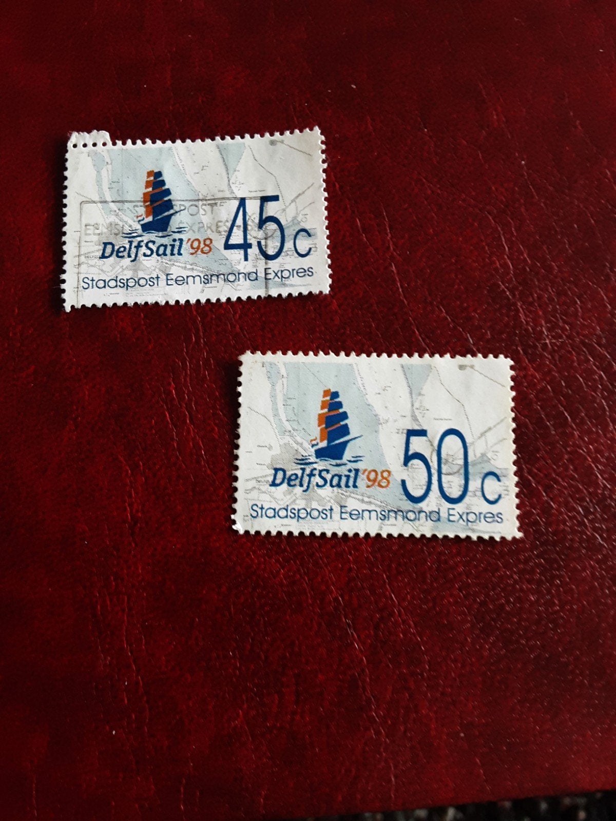 Stadspost Eemsmond Expres.  Delfsail '98 Combi( gest), Ophalen of Verzenden