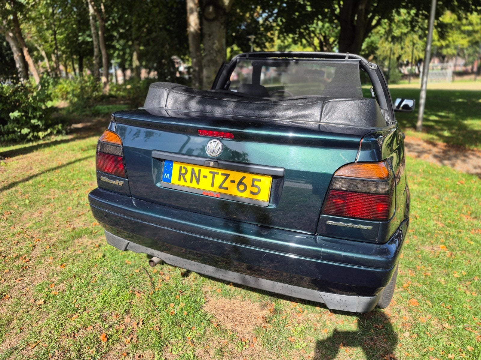 Volkswagen Golf 1.8 Cabriolet 55KW E2 1997 Groen, foto 4