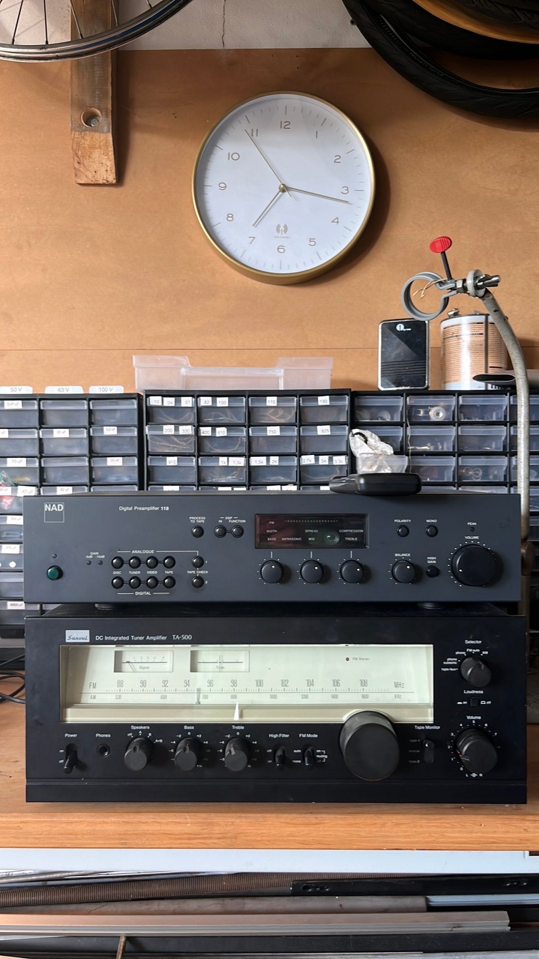 NAD 118 pre amp, Ophalen of Verzenden, Zo goed als nieuw, Overige merken