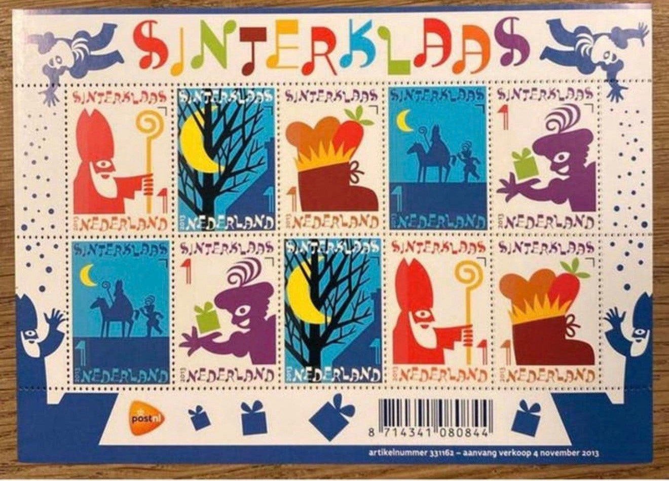 Postzegels pf. Sinterklaas., Ophalen of Verzenden, Na 1940, Postfris