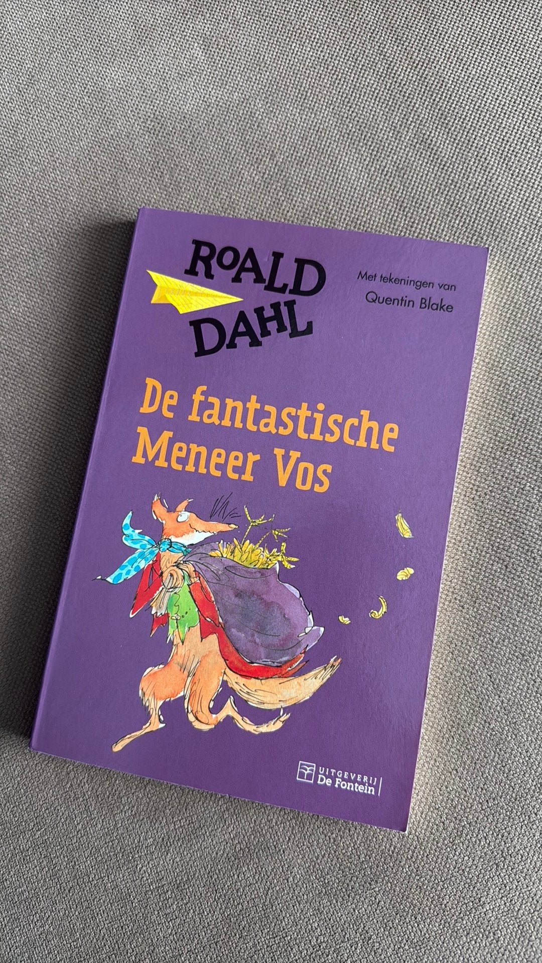 Roald Dahl - De fantastische meneer Vos, Roald Dahl, Fictie algemeen, Ophalen of Verzenden, Zo goed als nieuw