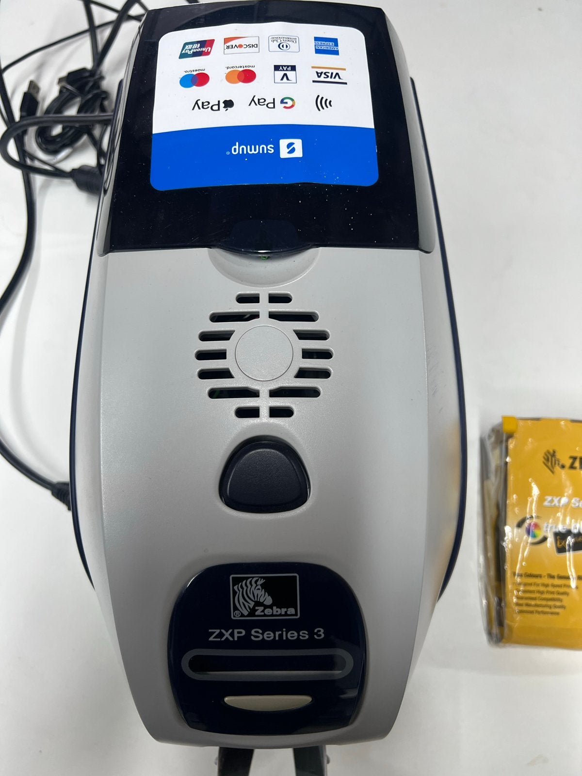 Zebra ZXP Series 3 Kaartprinter met linten, Ophalen of Verzenden, Gebruikt, Printer, Fax of Scanner