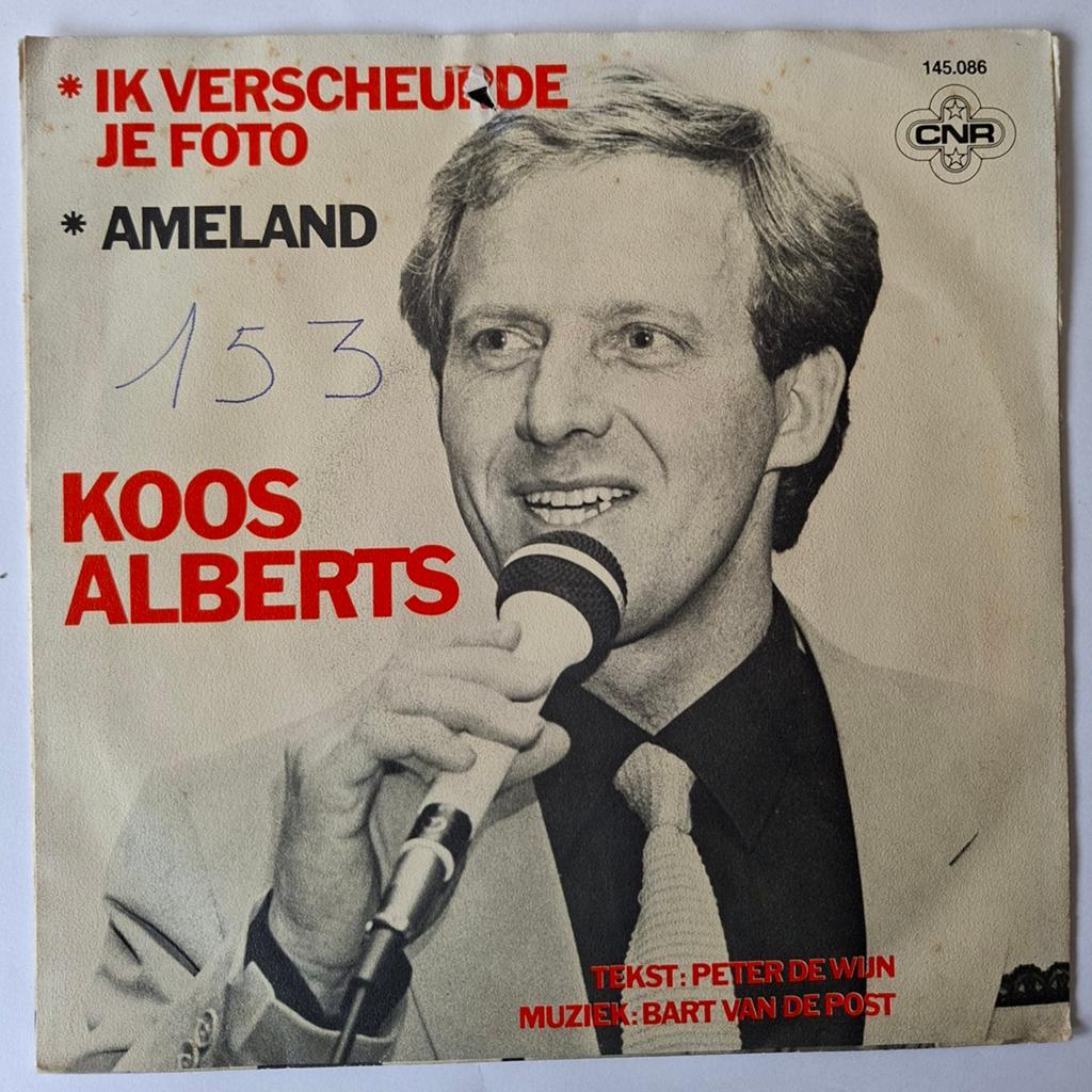 Koos Alberts     Ik verscheurde je foto, Gebruikt, 7 inch, Single, Ophalen of Verzenden
