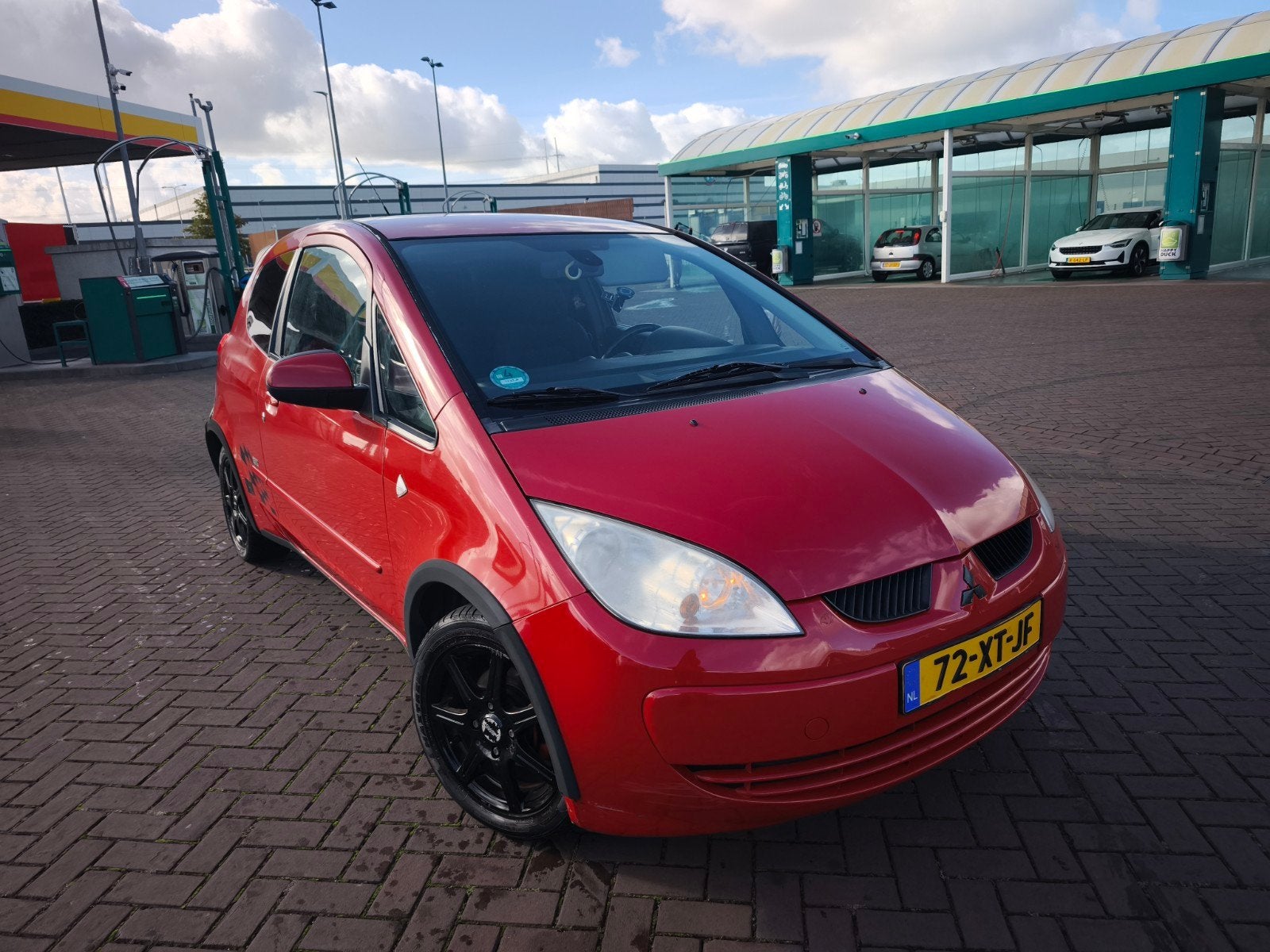 Mitsubishi Colt 1.5 Mivec CZ3 2007 Rood, Auto's, 4 cilinders, Colt, Origineel Nederlands, Handgeschakeld