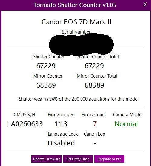 Canon 7D II, Gebruikt, Spiegelreflex, Bodydop, Canon