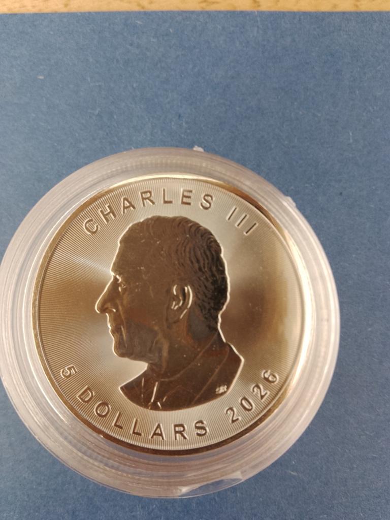 Maple Leaf 2026 1 oz zilver, Ophalen of Verzenden, Zilver