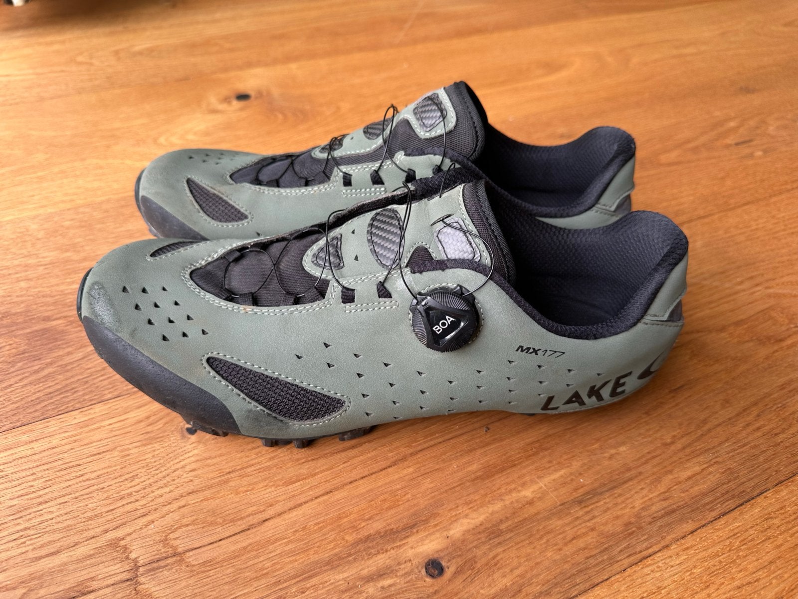 Lake MX177 MTB fietsschoenen - Maat 46 Breed - Heren, Gebruikt, Heren, Schoenen, Overige maten