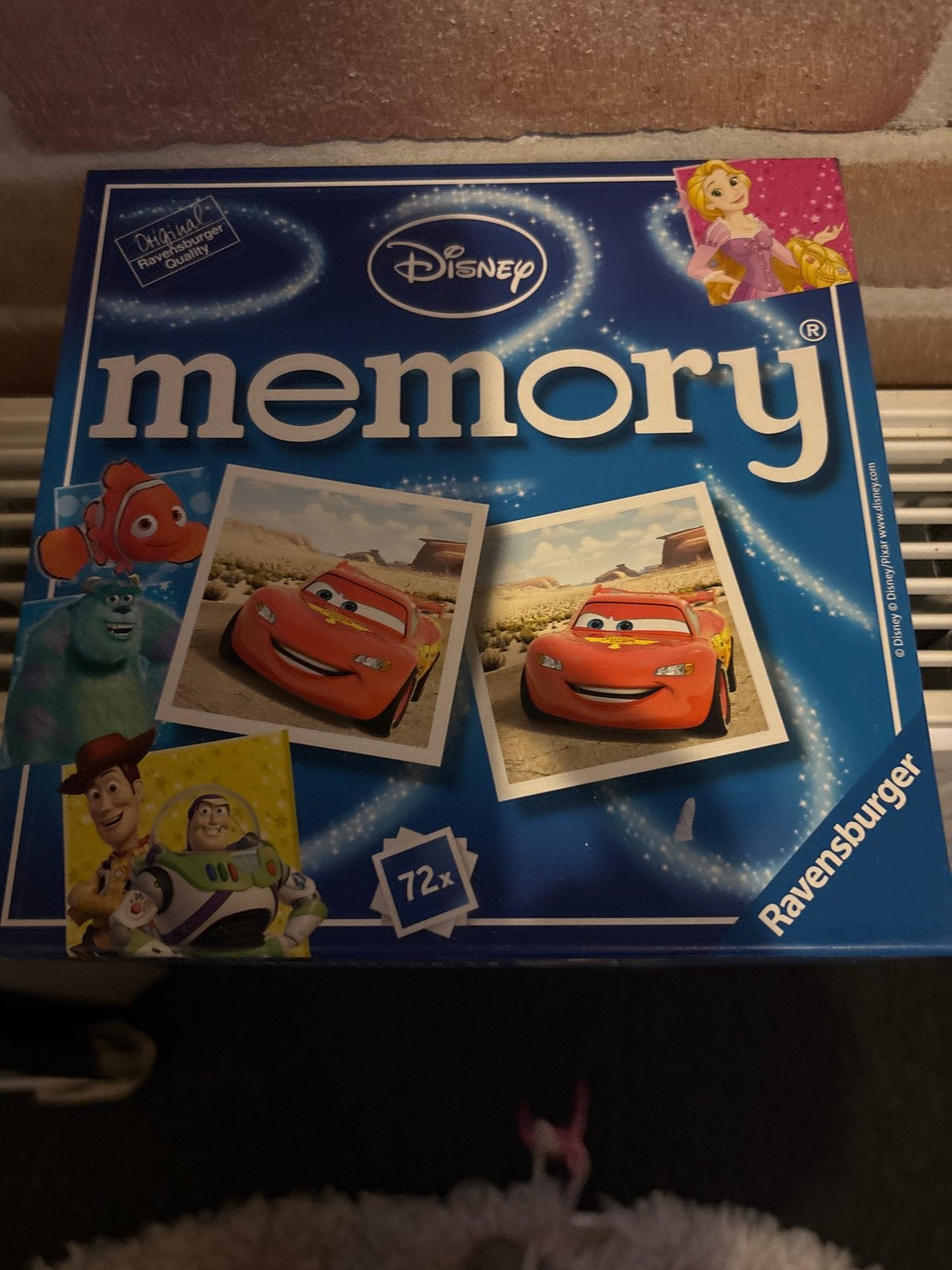 Disney Memory Ravensburger - Cars, Nemo, Monsters Inc., Drie of vier spelers, Ophalen of Verzenden, Nieuw