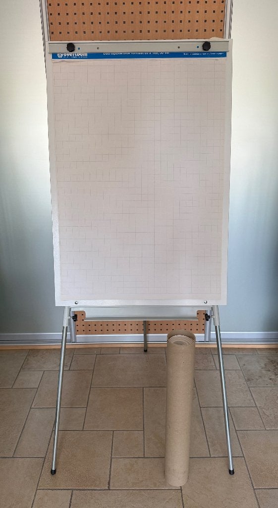 flip-over met 3 sets flipover-vellen, Ophalen, Mobiel, Gebruikt, Accessoires