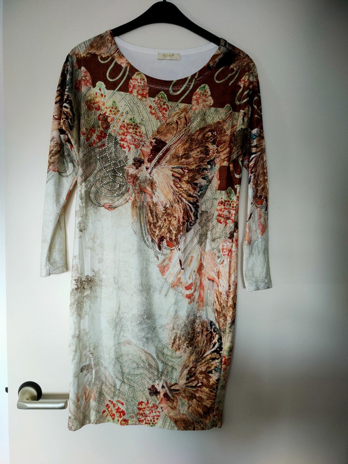 Nieuw! Missy jurk, maat M, Kleding | Dames, Jurken, Ophalen of Verzenden, Nieuw, Onder de knie
