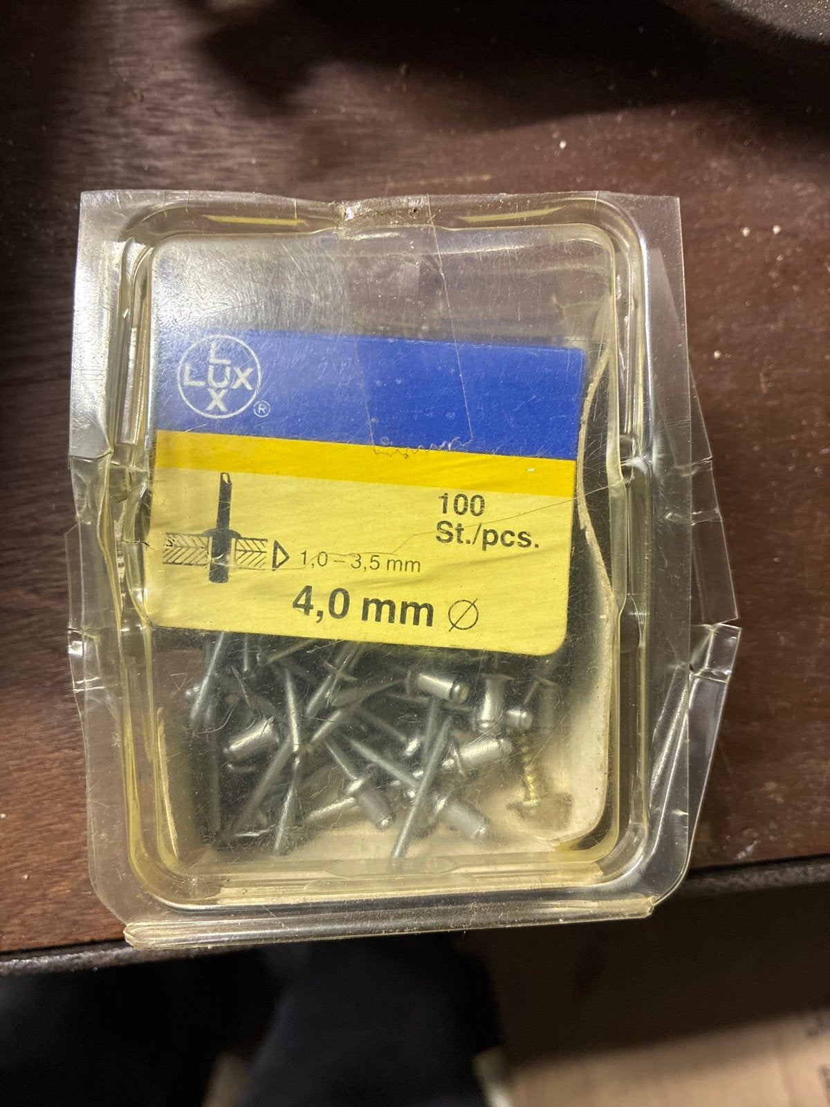 Popnagels 4mm - ca. 30 stuks, Ophalen of Verzenden, Nieuw, Overige typen
