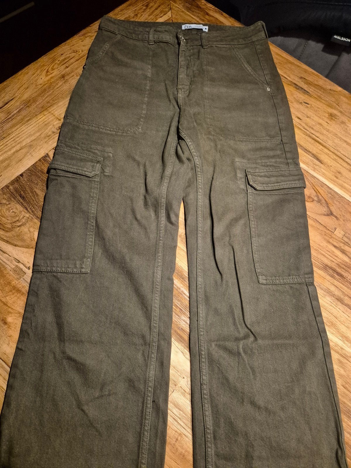 Zara Cargo Broek Maat 38, Maat 38/40 (M), Zara, Ophalen of Verzenden, Gedragen