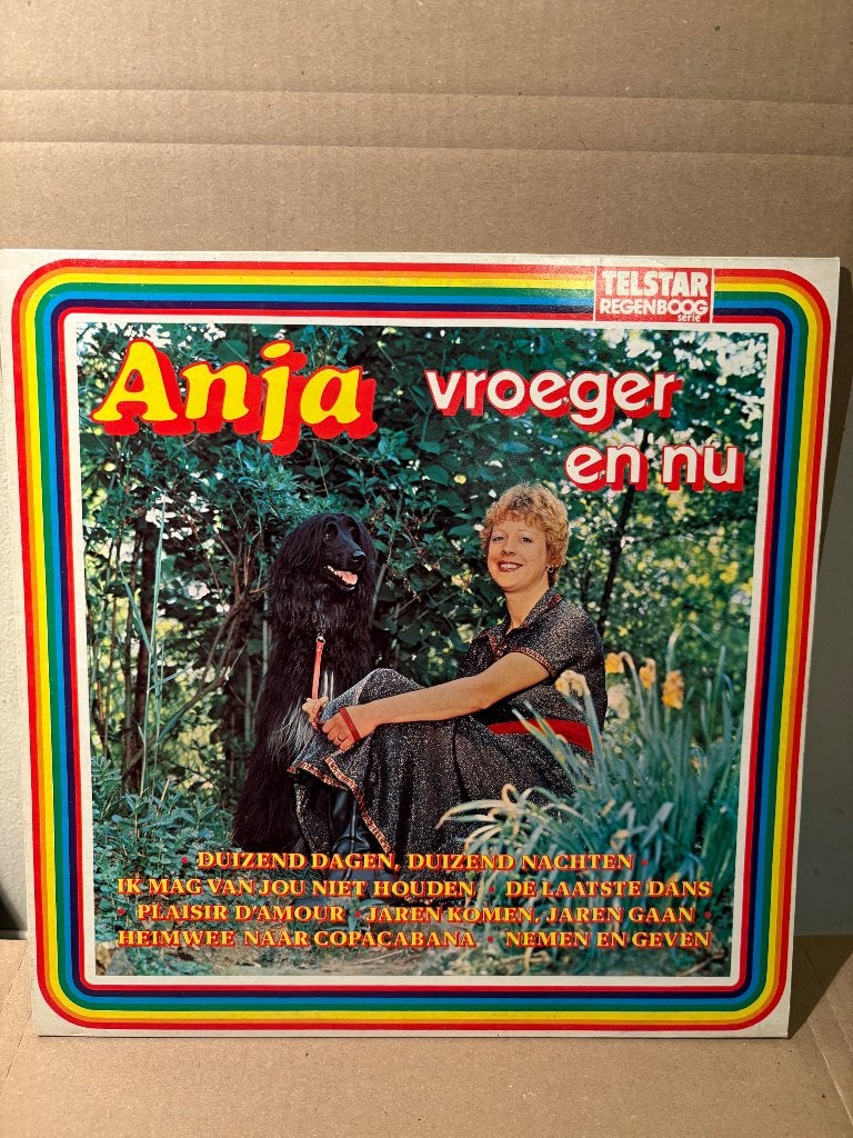 Lp Anja- Vroeger en nu. telstar, Verzenden, Gebruikt, 12 inch, Levenslied of Smartlap