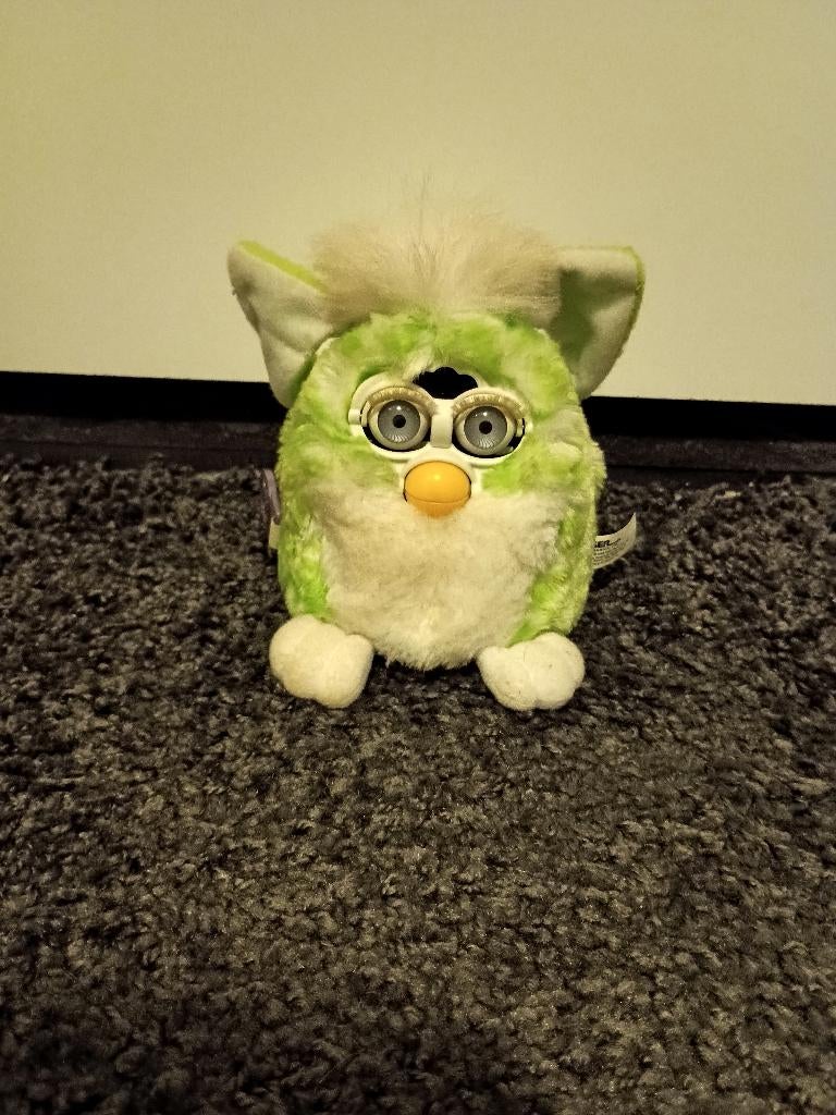 Furby baby Lime Green Engels werkend, Verzenden
