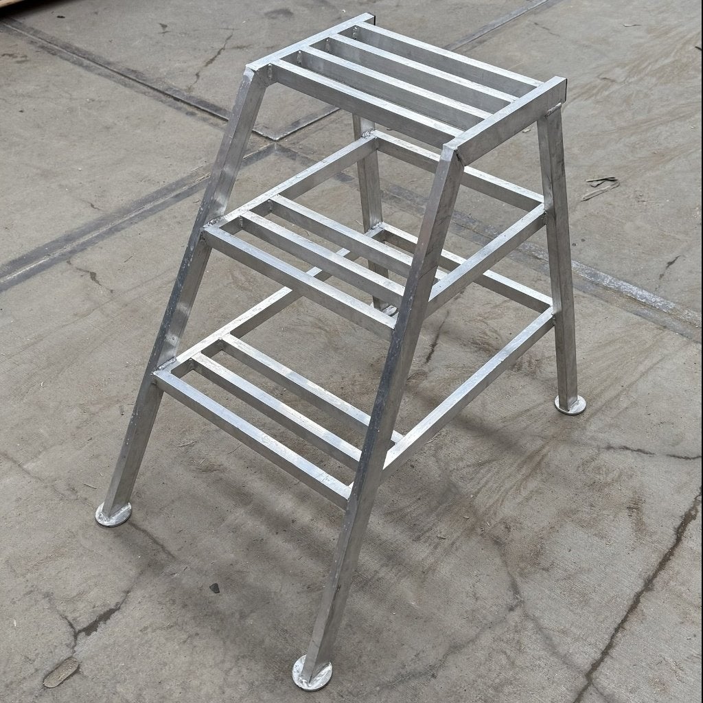 Stukadoorstrap, trap, trapje, opstap, aluminiumtrap, stuc, Ophalen of Verzenden, Nieuw, Overige typen