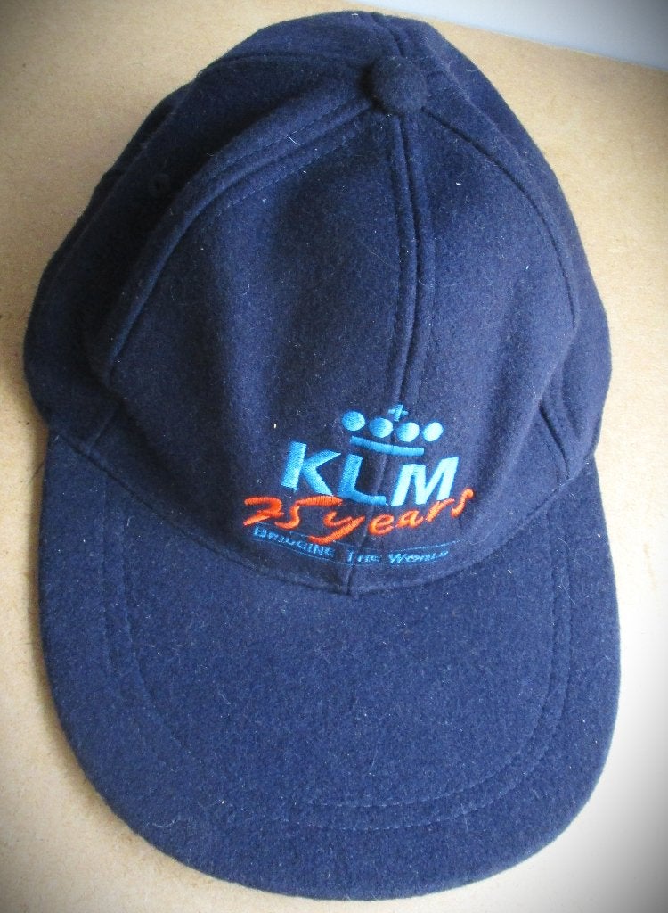 KLM Pet~75 Years Bridging the World~Blauw~Nieuw, Verzamelen, Ophalen of Verzenden, Nieuw, Overige typen