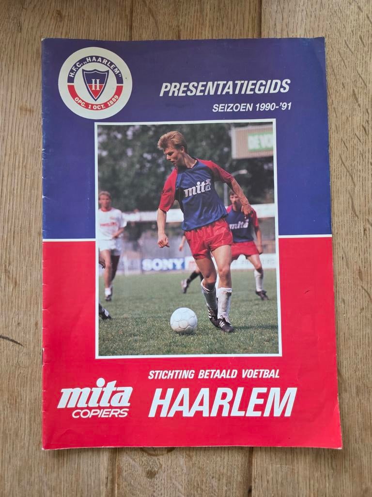 HFC Haarlem presentatiegids 90/91, Ophalen of Verzenden