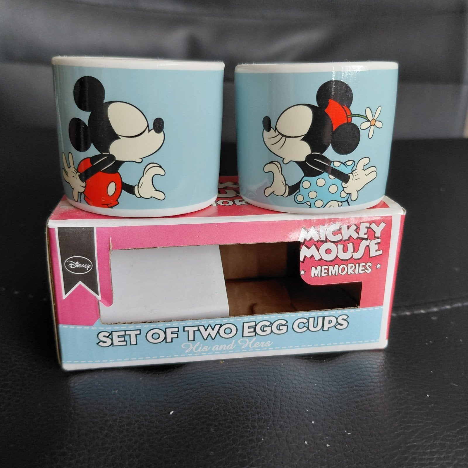 Mickey Mouse Memories Eierdopjes - Set van 2, Disney, Overige typen, Onbekend, Nieuw