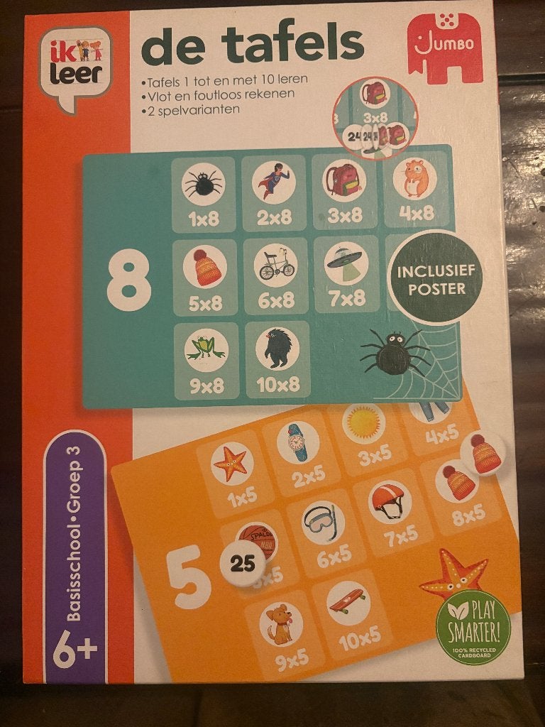 Jumbo Ik Leer – De Tafels, Ophalen of Verzenden, Gebruikt, Rekenen