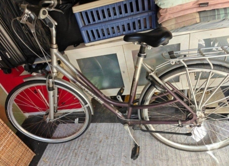 Damesfiets met 8 versnellingen en terugtraprem, Fietsen en Brommers, Fietsen | Dames | Damesfietsen, Ophalen, Terugtraprem, Versnellingen