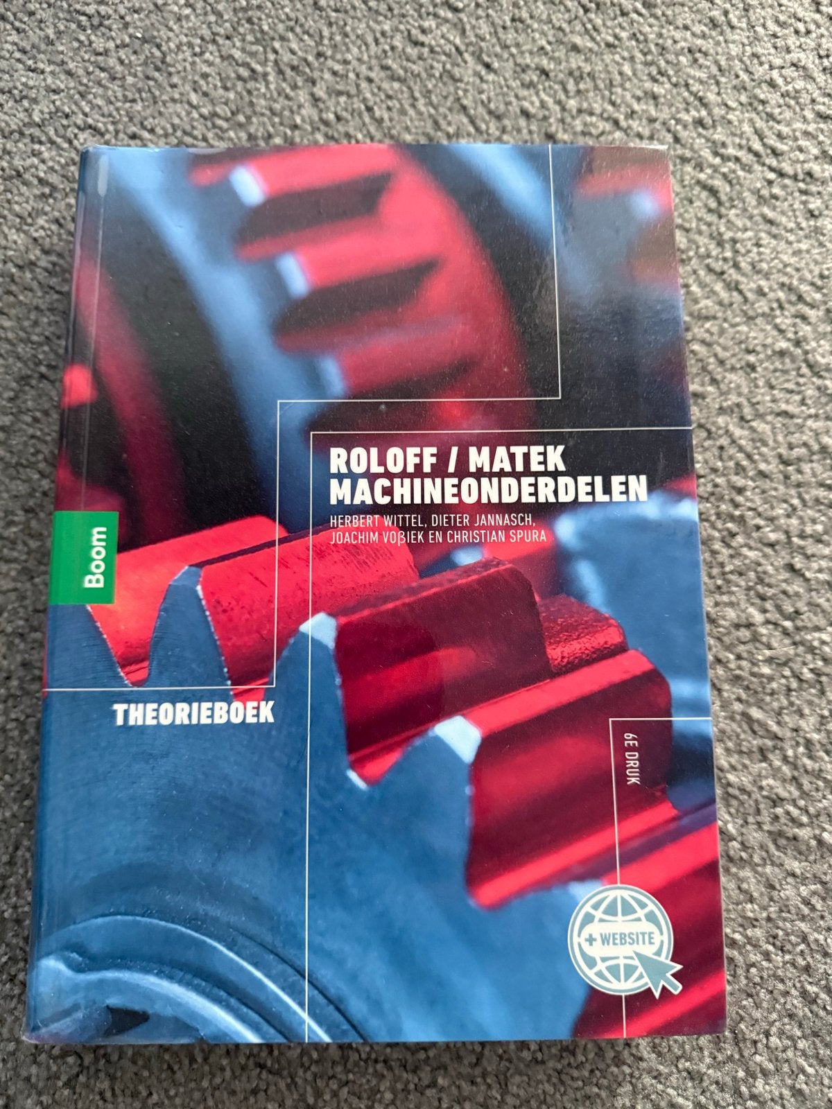 Roloff / Matek Machineonderdelen - Theorieboek 6e druk, Boeken, Techniek, Ophalen of Verzenden, Zo goed als nieuw, Werktuigbouwkunde