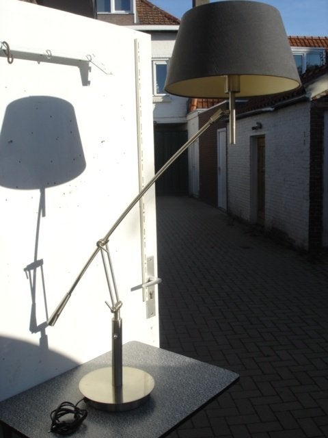 Prachtige zeer grote tafel -/ vloerlamp [ Sompex ], Ophalen, Overige materialen, E27 (groot), Zo goed als nieuw